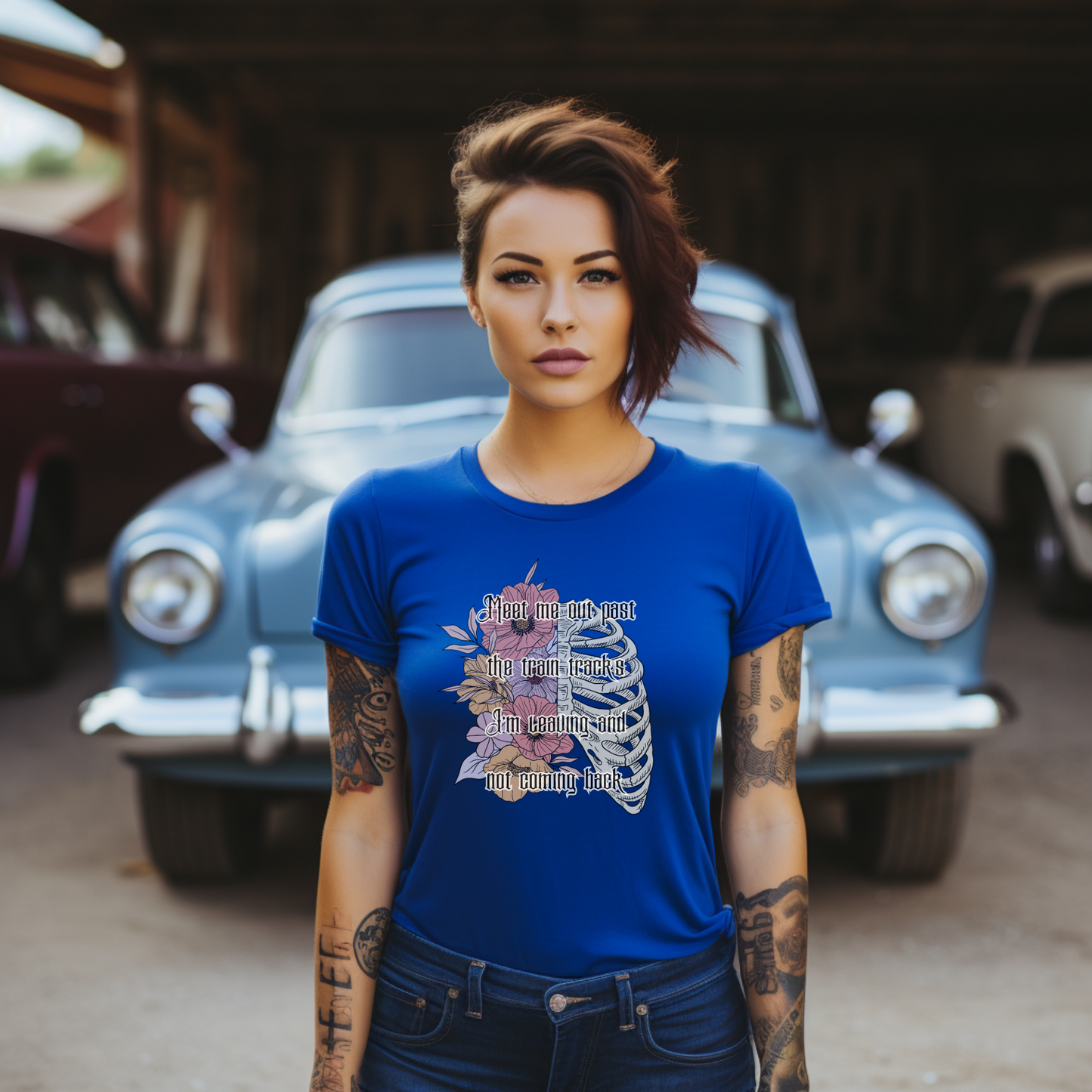 Meet Me Out Past The Railroad Tracks T-Shirt