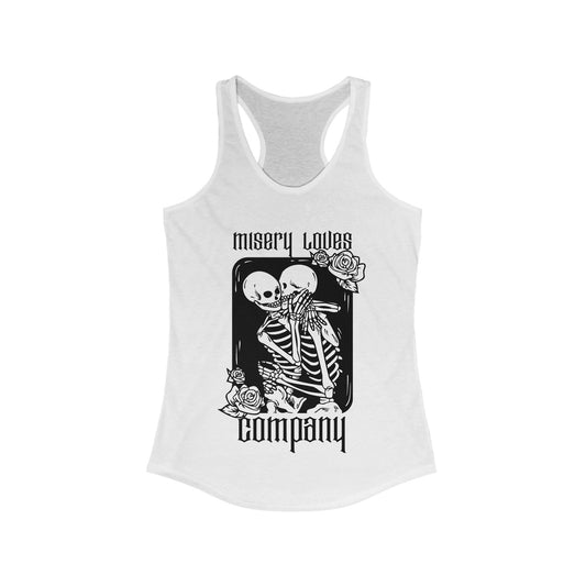 Misery Loves Company Racerback Tank Top