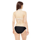 Skull Black Strappy Bikini Set
