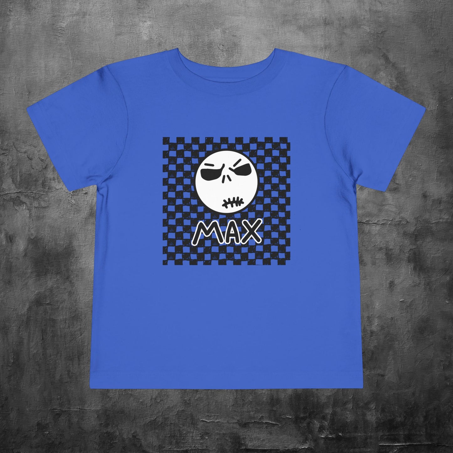 Cute Skull Personalized Toddler T-shirt