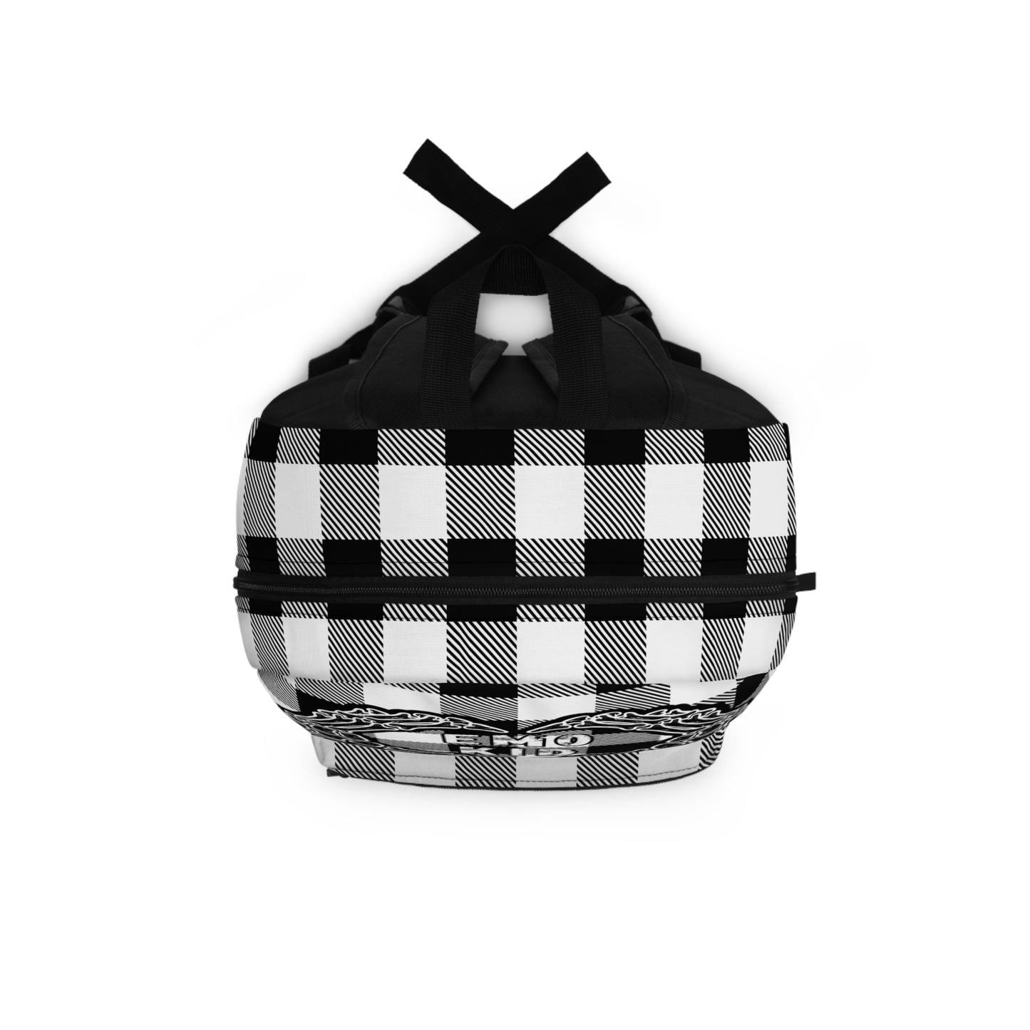 Emo Kid Checkered Backpack