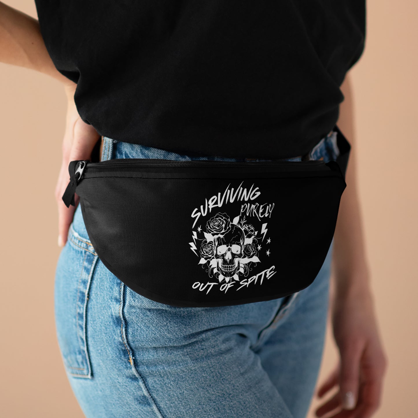 Surviving Purely Out of Spite Fanny Pack