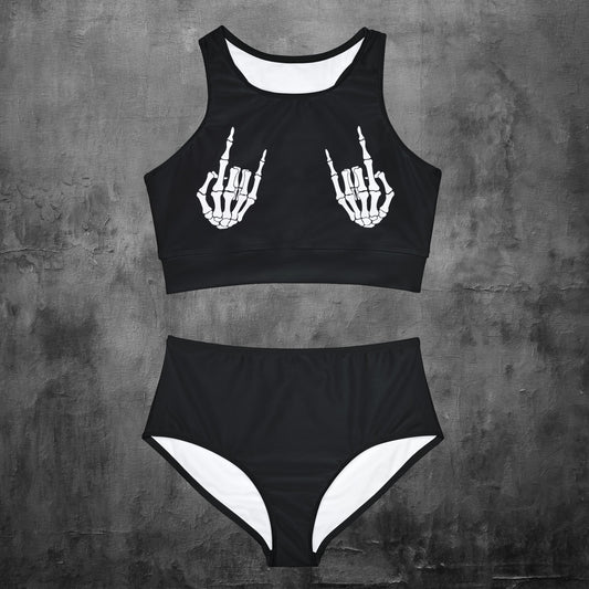Elder Emo Sporty Bikini Set