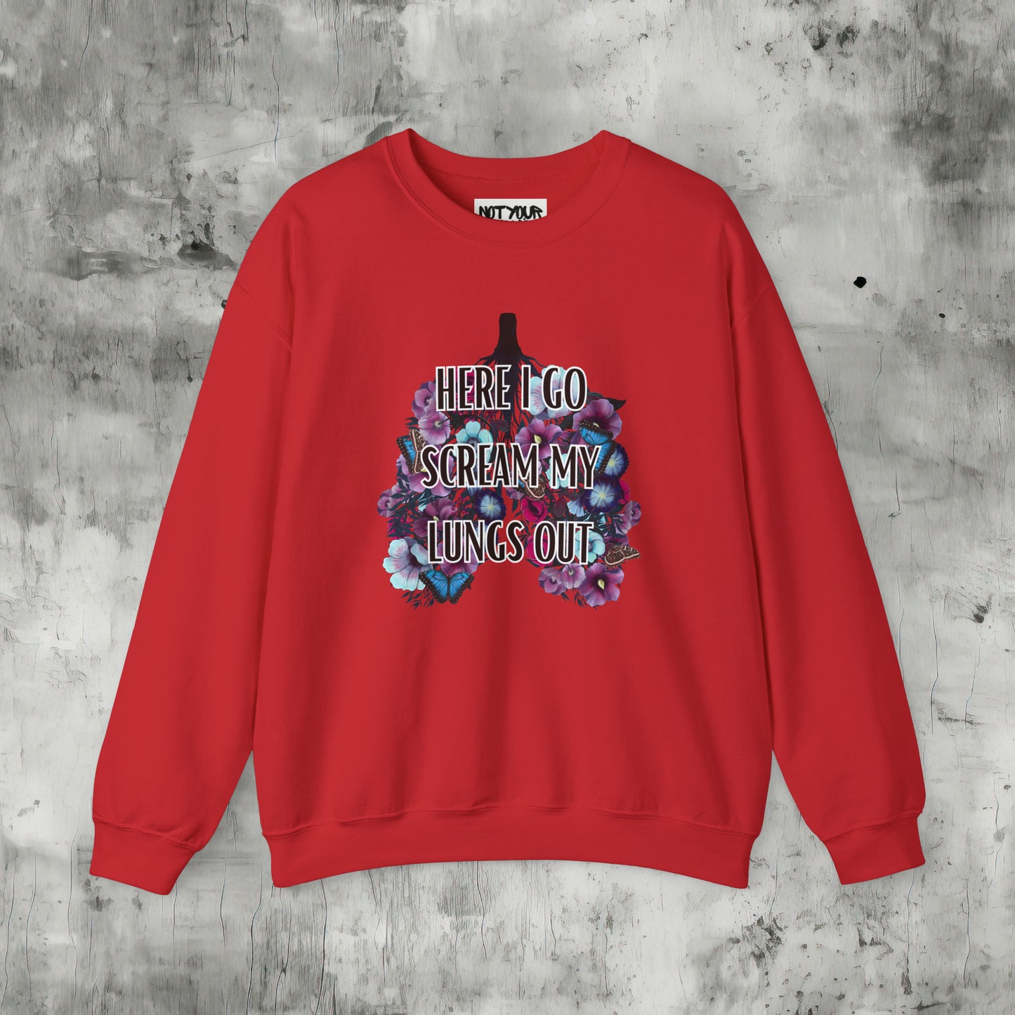 Here I Go Scream Sweatshirt