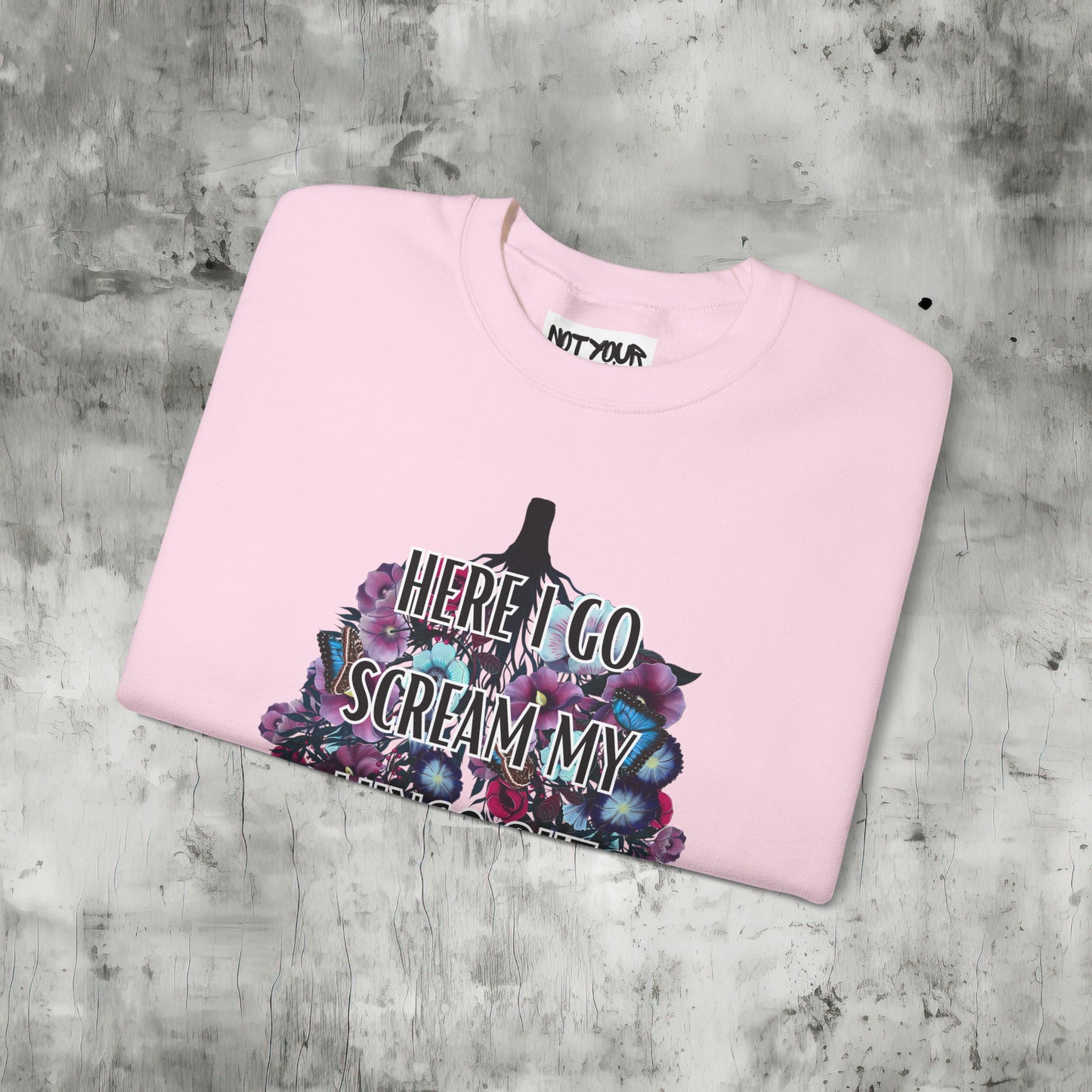 Here I Go Scream Sweatshirt