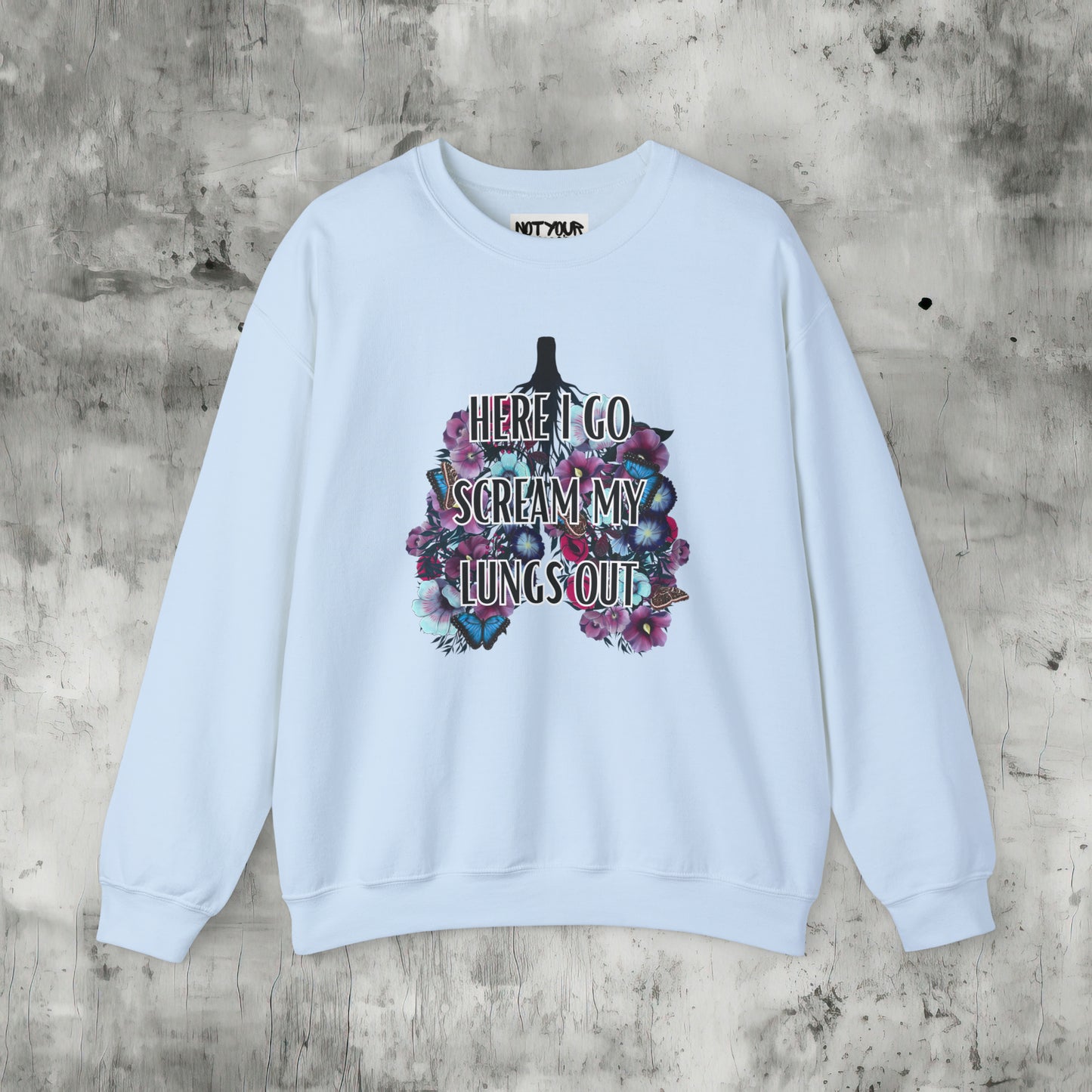 Here I Go Scream Sweatshirt