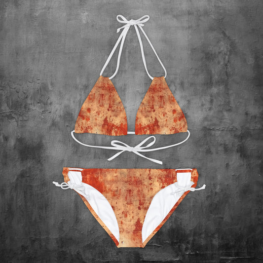 Rustic Strappy Bikini Set