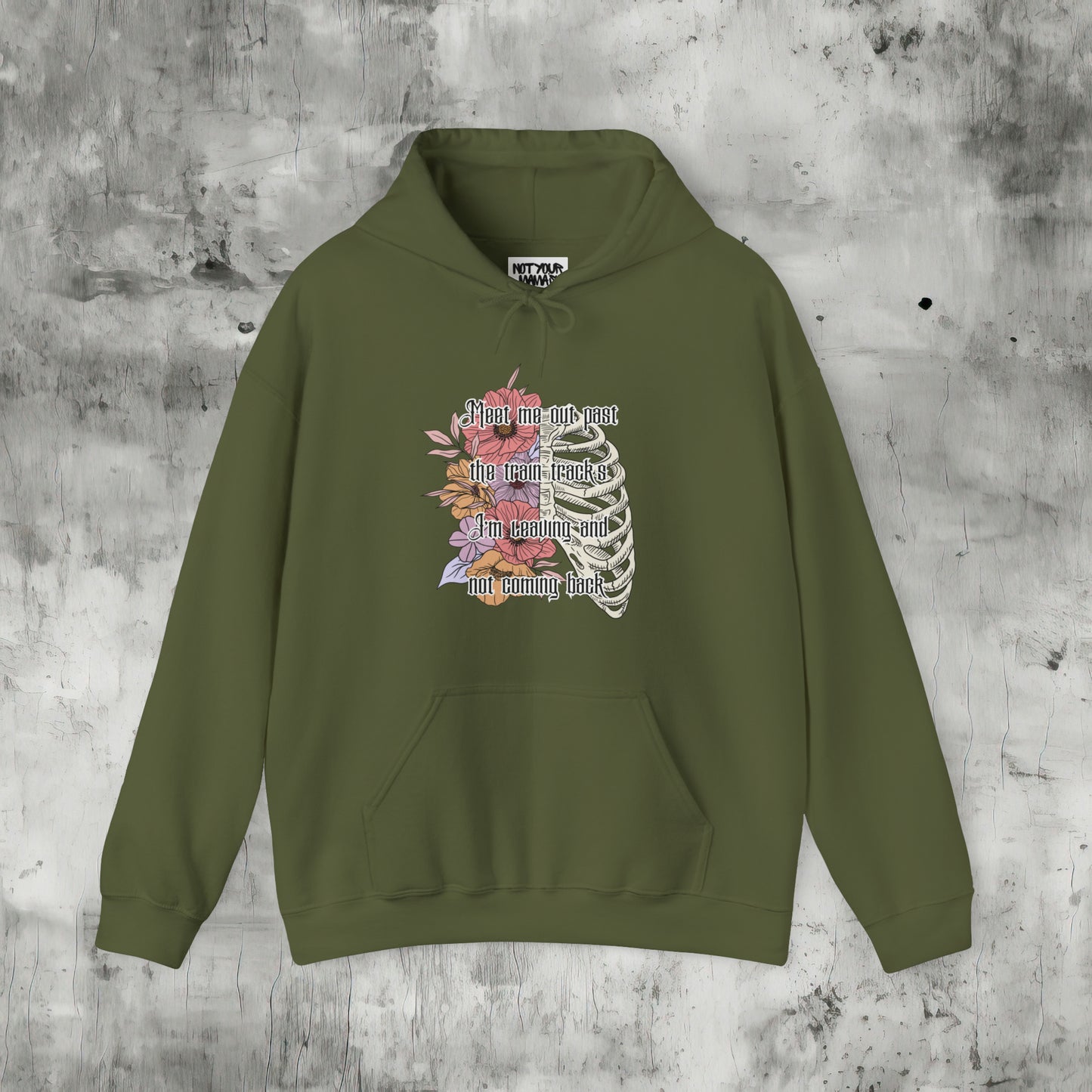 Meet Me Out Past The Railroad Tracks Hoodie