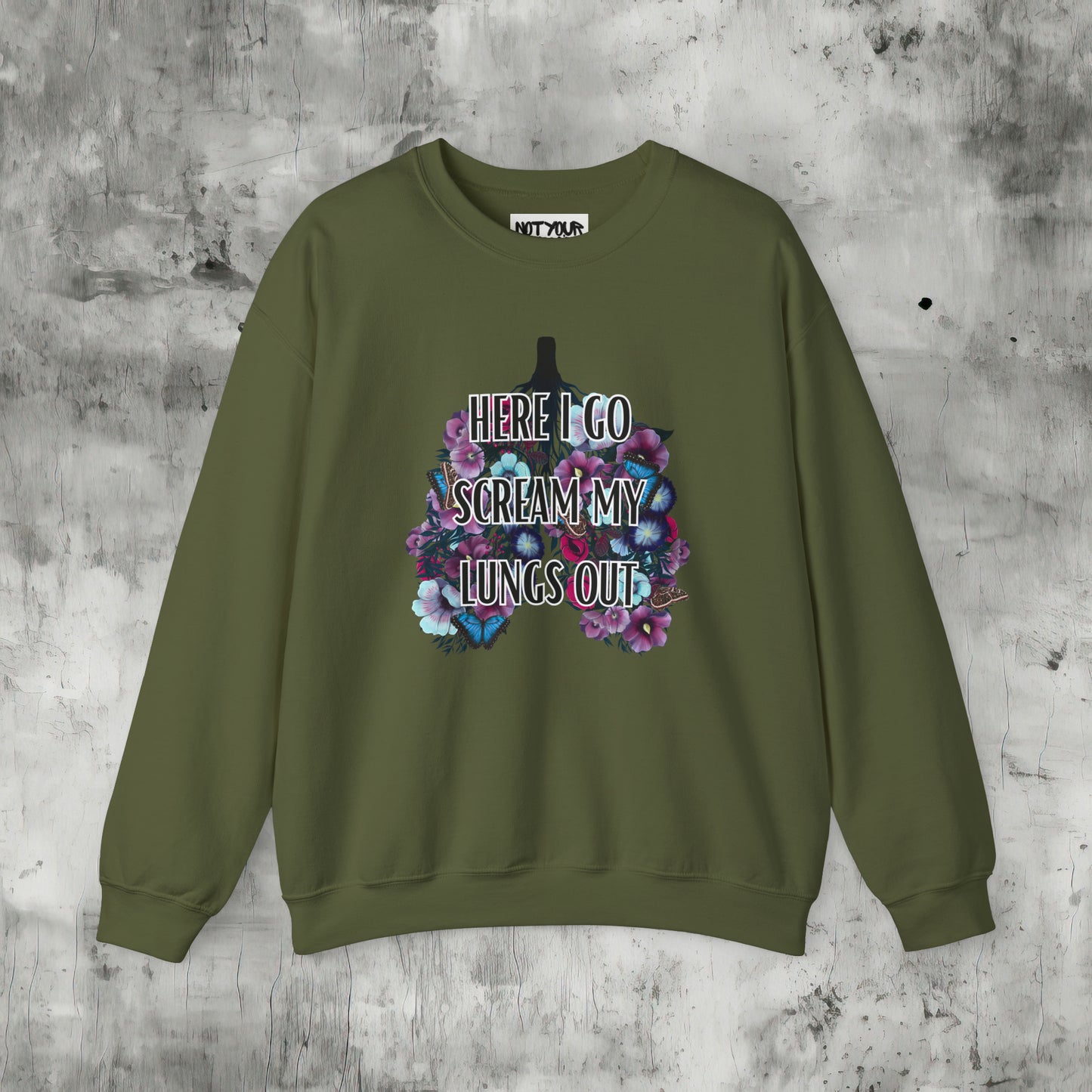 Here I Go Scream Sweatshirt