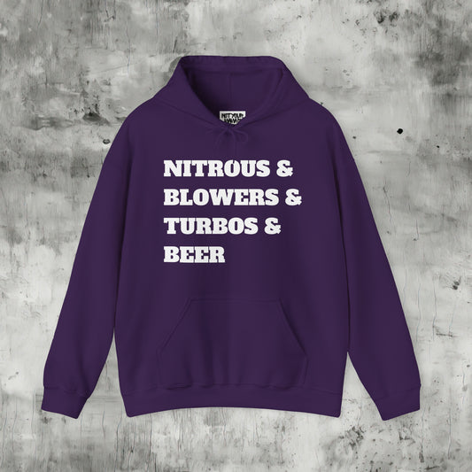 Nitrous and Blowers and Turbos Hoodie