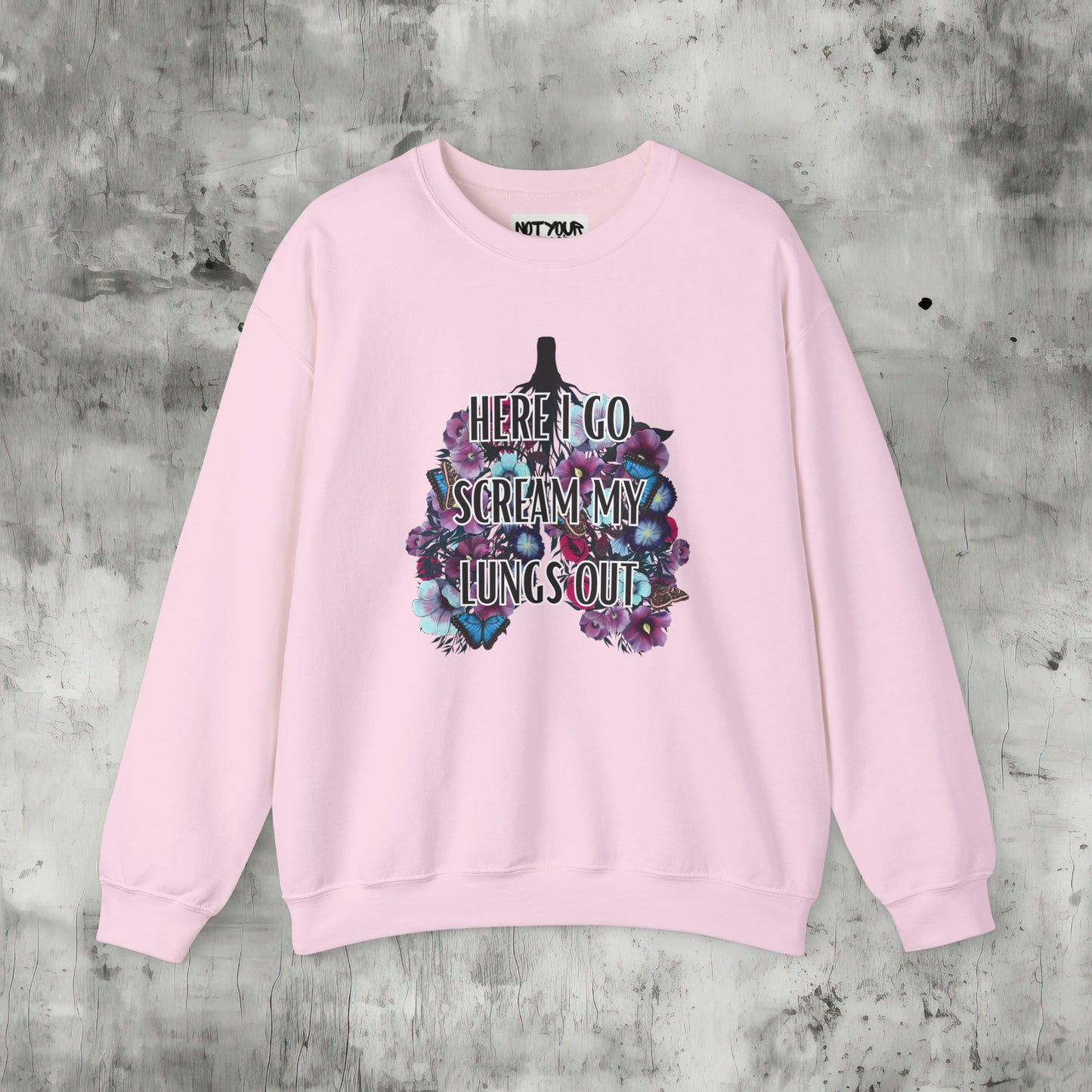 Here I Go Scream Sweatshirt