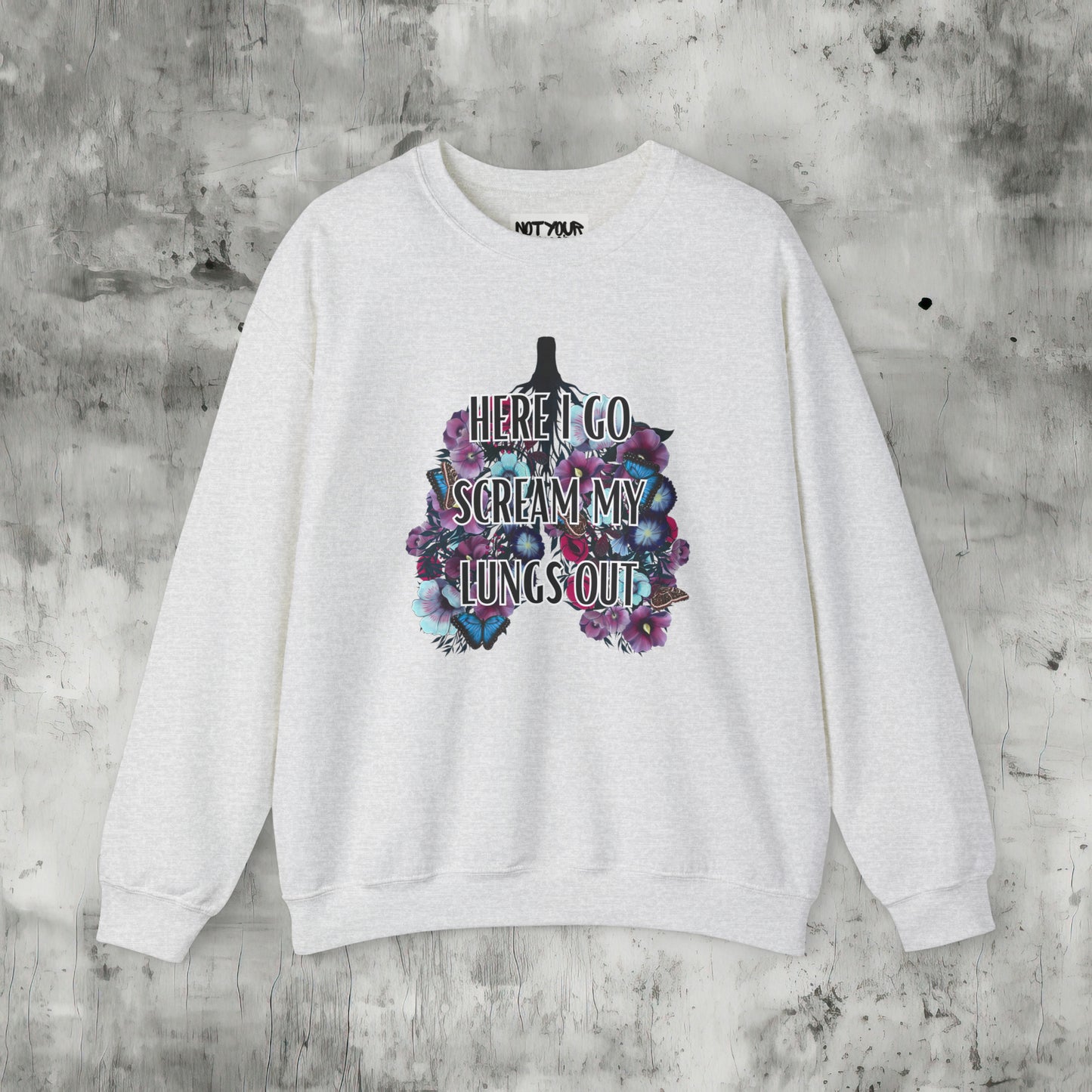 Here I Go Scream Sweatshirt