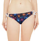 Neon Flowers Strappy Bikini Set