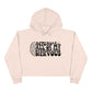 All of My Systems are Nervous Crop Hoodie