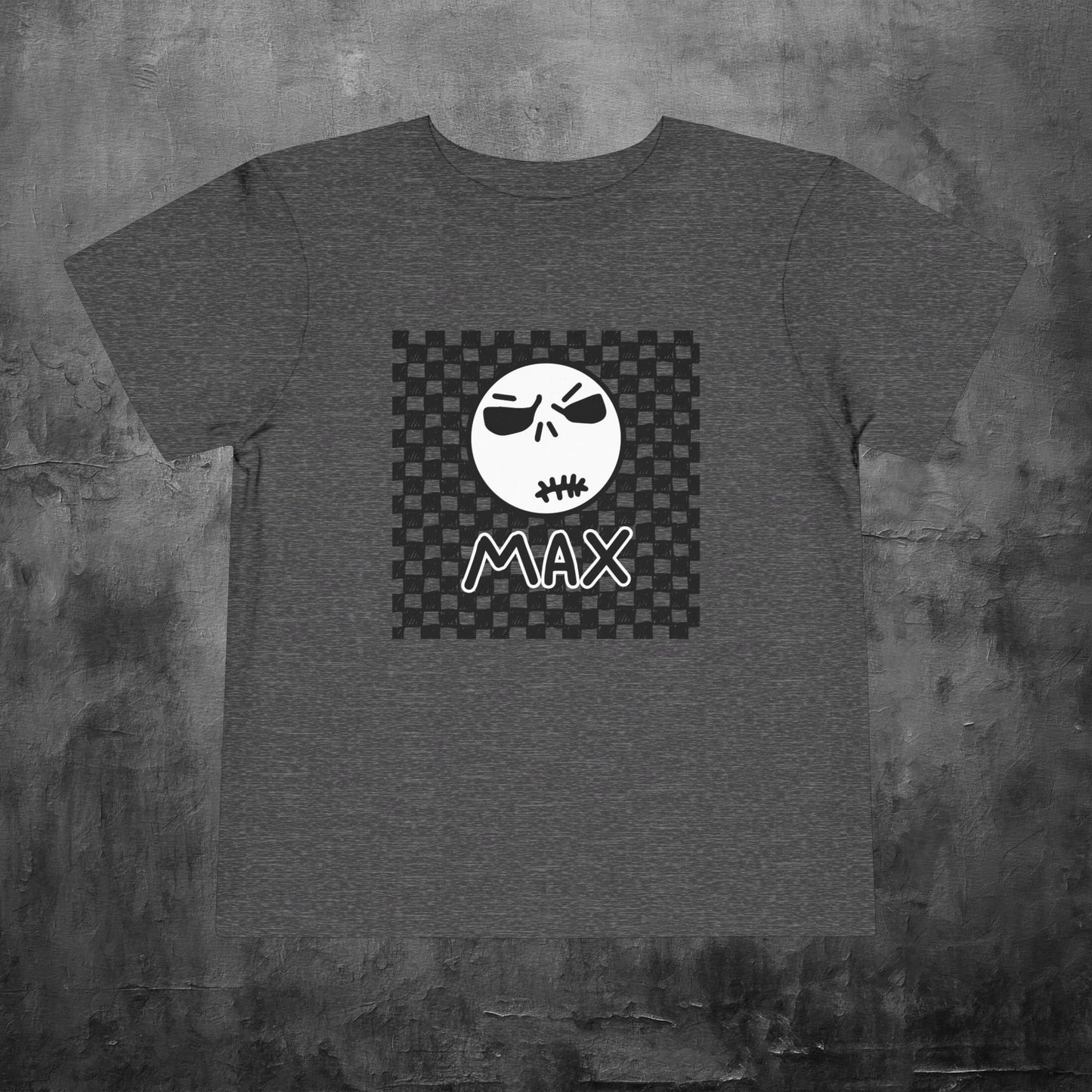 Cute Skull Personalized Toddler T-shirt