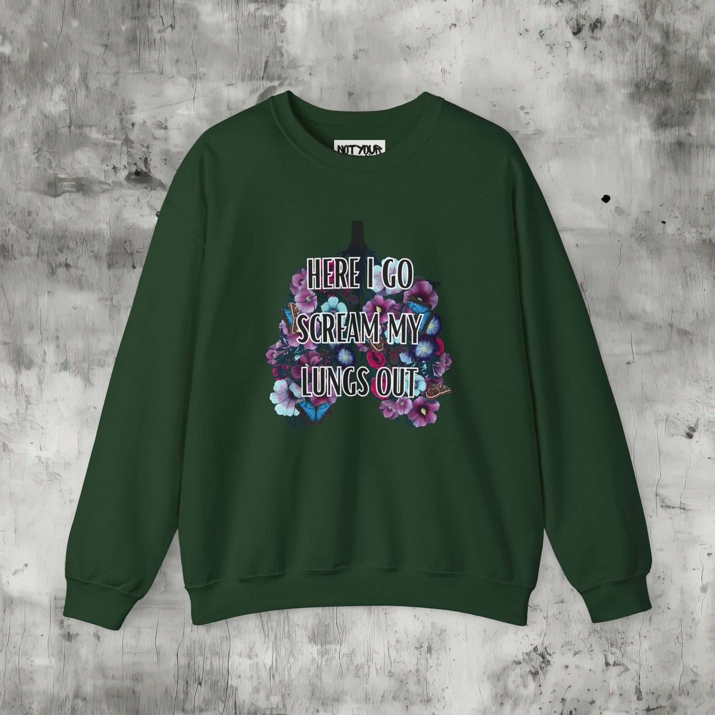 Here I Go Scream Sweatshirt