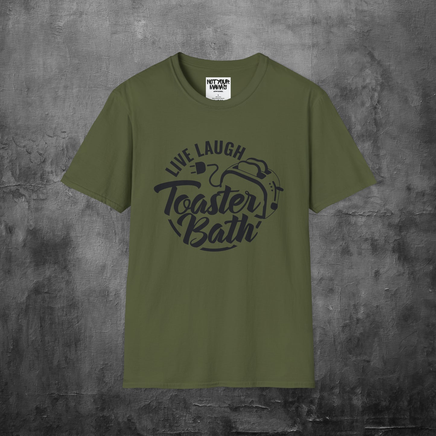Live Laugh Toaster Bath T-Shirt