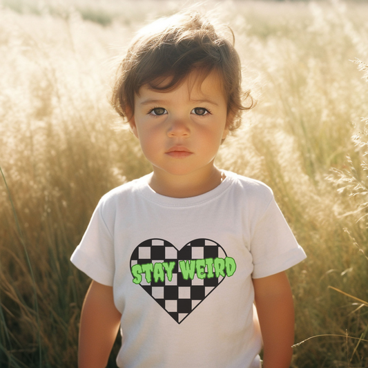 Stay Weird Emo Kid Toddler's T-shirt