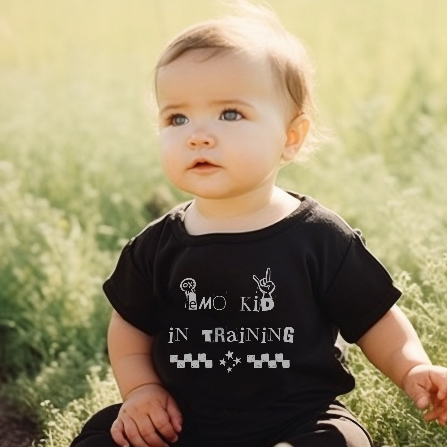 Emo Kid In Training Toddler's T-shirt