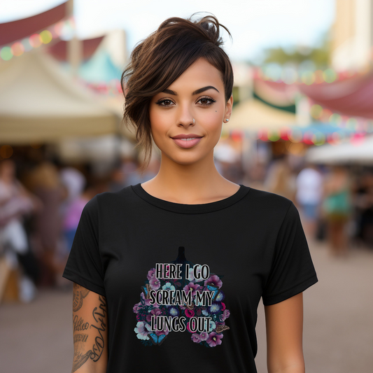 Here I Go Scream T-Shirt