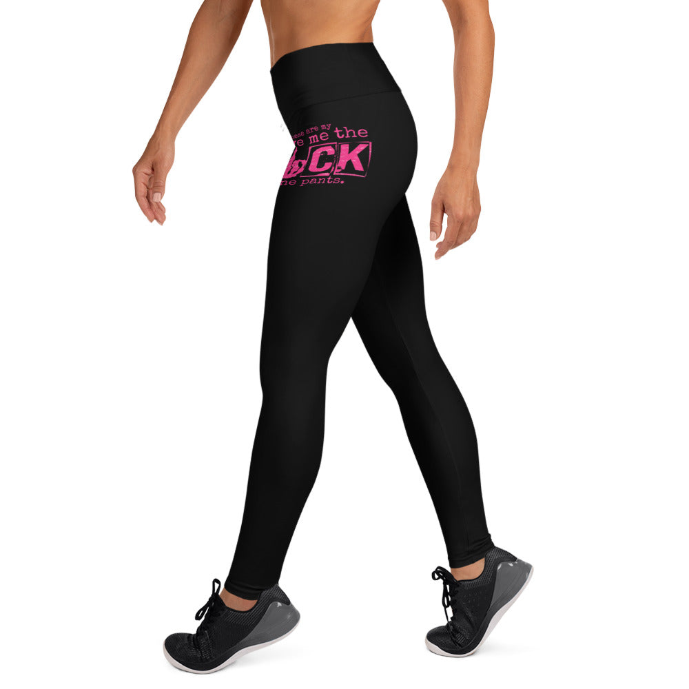 Leave Me the Fuck Alone Yoga Leggings