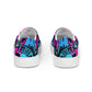 Abstract Movement Men’s slip-on canvas shoes