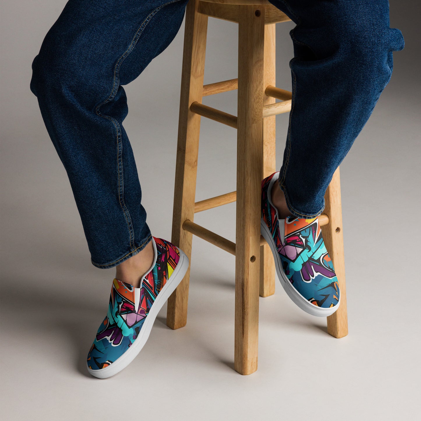 Street Style Men’s slip-on canvas shoes