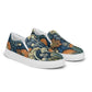 Woodland Whisper Men’s slip-on canvas shoes