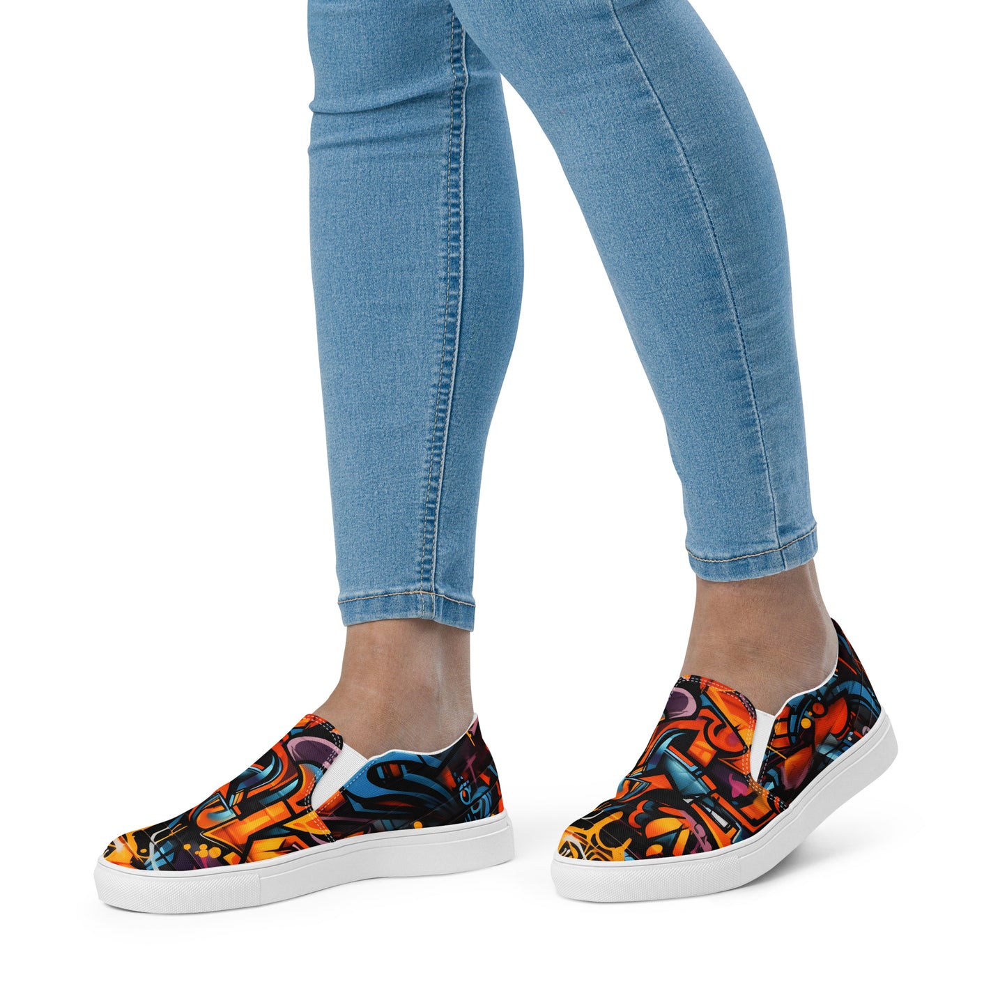 Cityscape Women’s slip-on canvas shoe