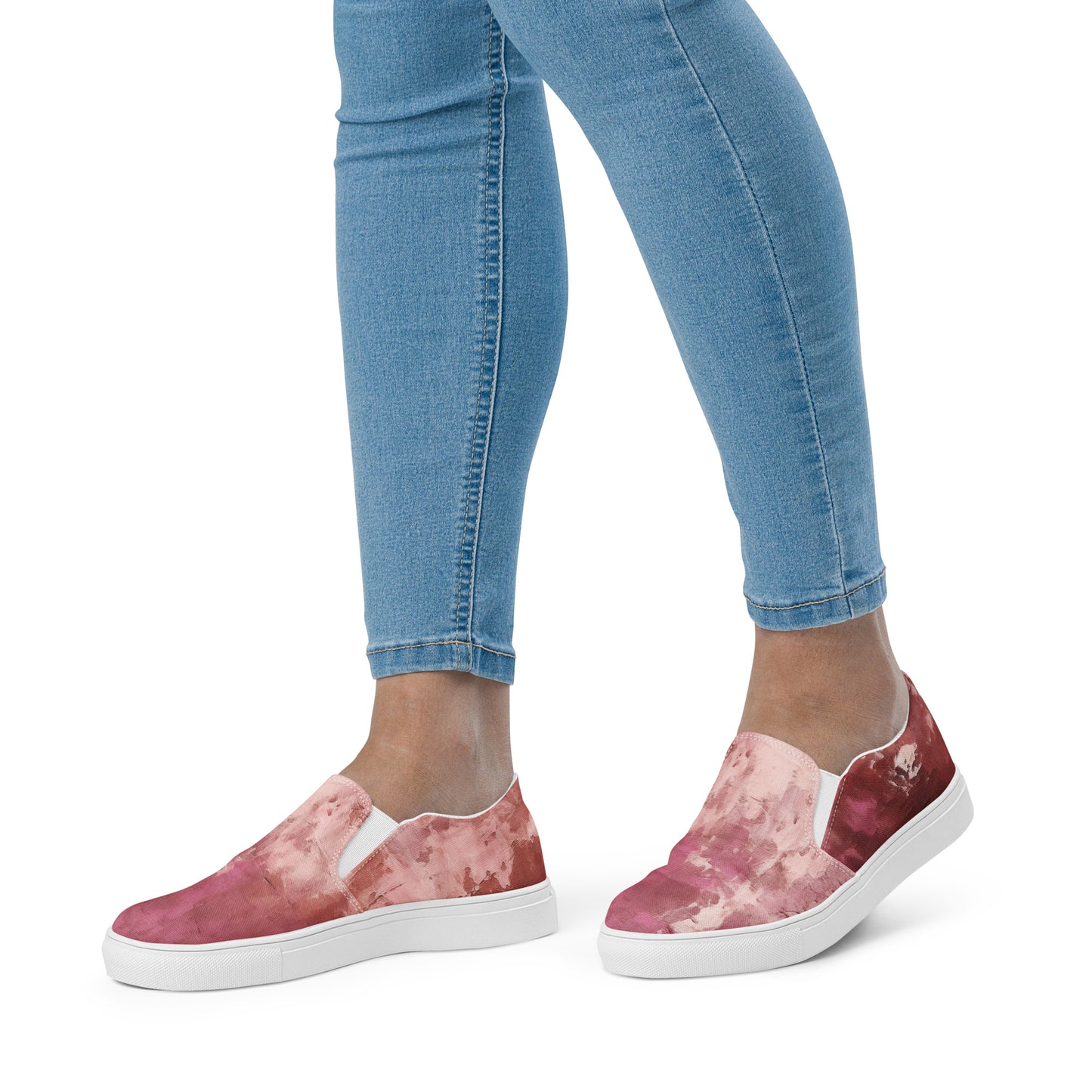 Pink Obsession Women’s slip-on canvas shoes