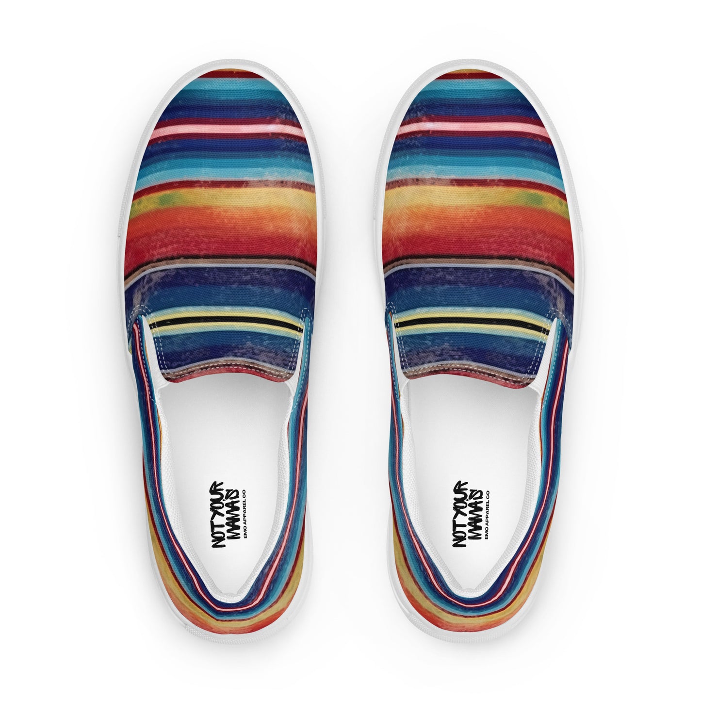Striped Swagger Women’s slip-on canvas shoes