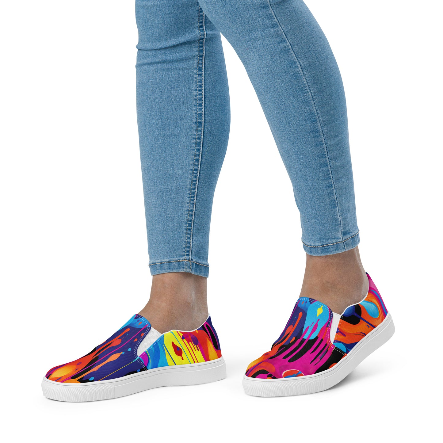 Paint Party Women’s slip-on canvas shoes