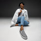 Emo Checkered Women’s slip-on canvas shoes