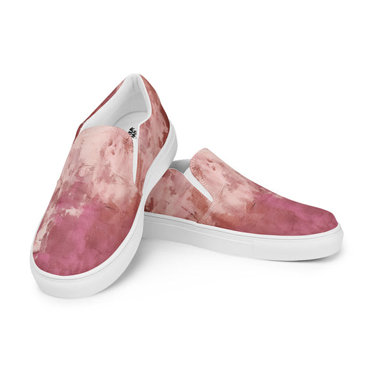Pink Obsession Women’s slip-on canvas shoes