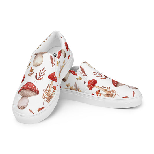 Woodland Wanderer Women’s slip-on canvas shoes