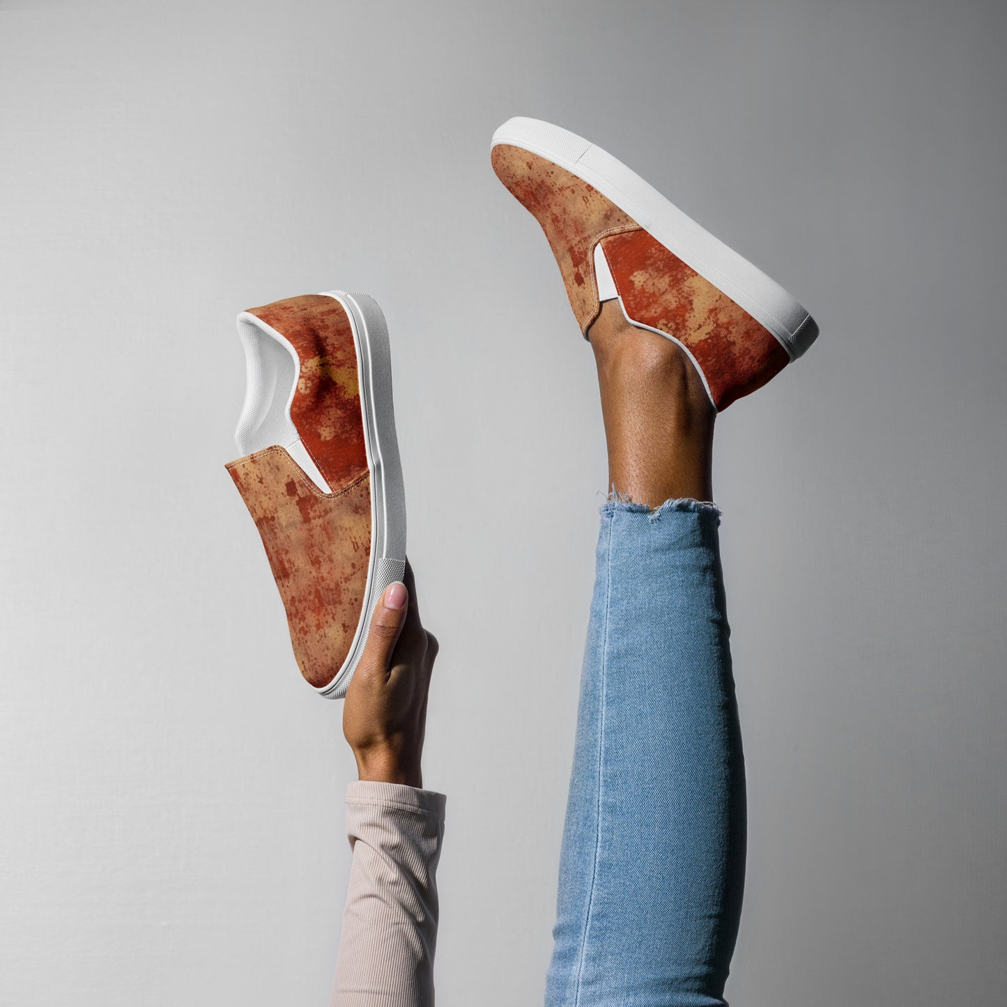 Rustic Women’s slip-on canvas shoes
