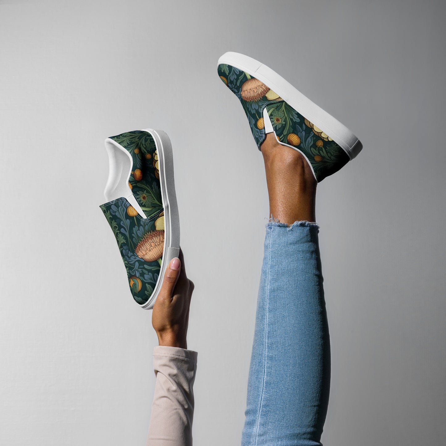 Enchanted Forest Women’s slip-on canvas shoes