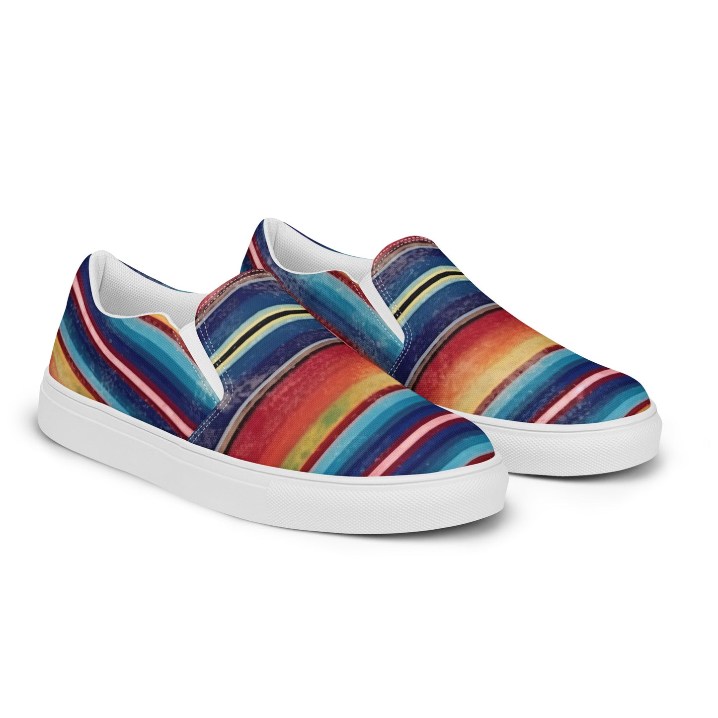 Striped Swagger Women’s slip-on canvas shoes