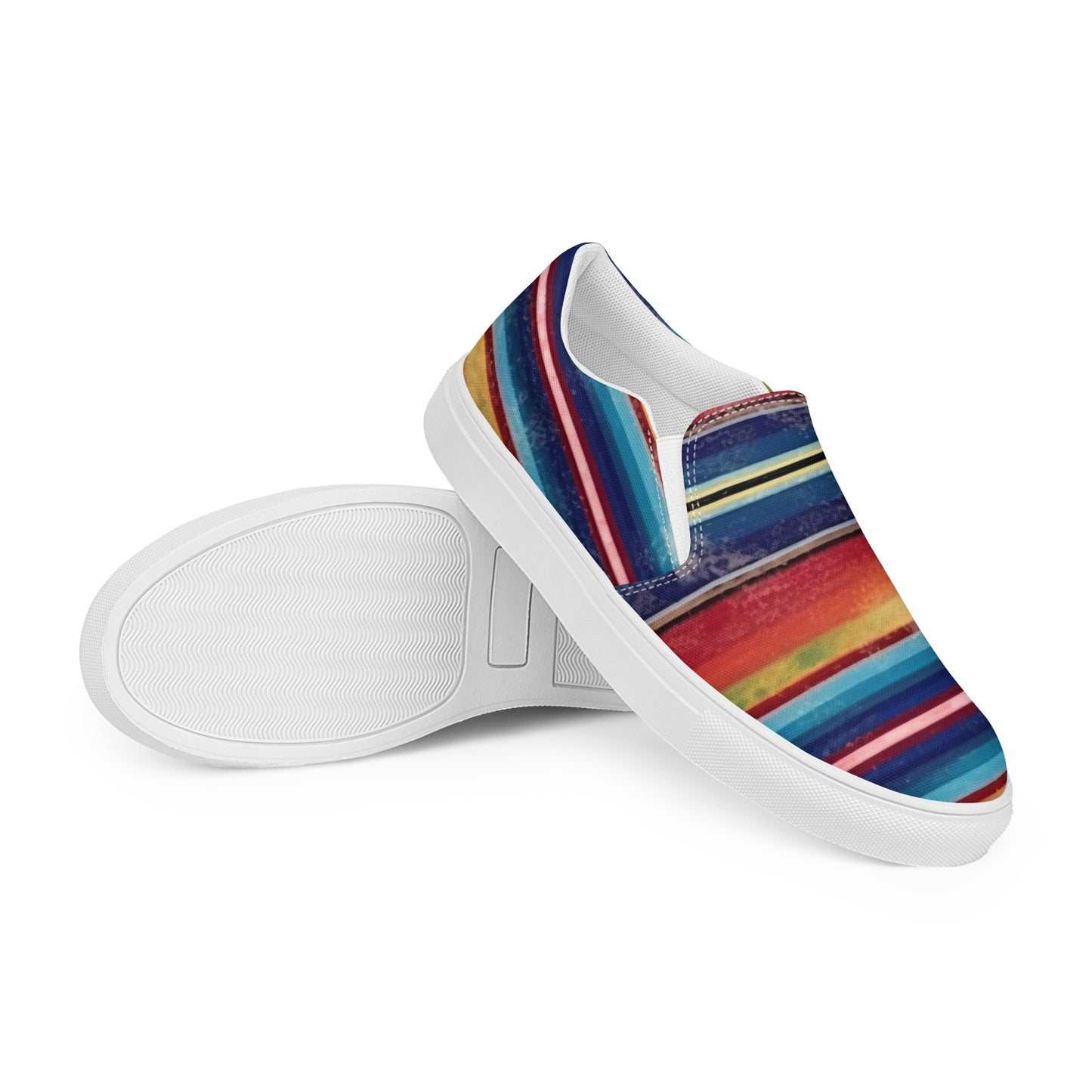Striped Swagger Women’s slip-on canvas shoes